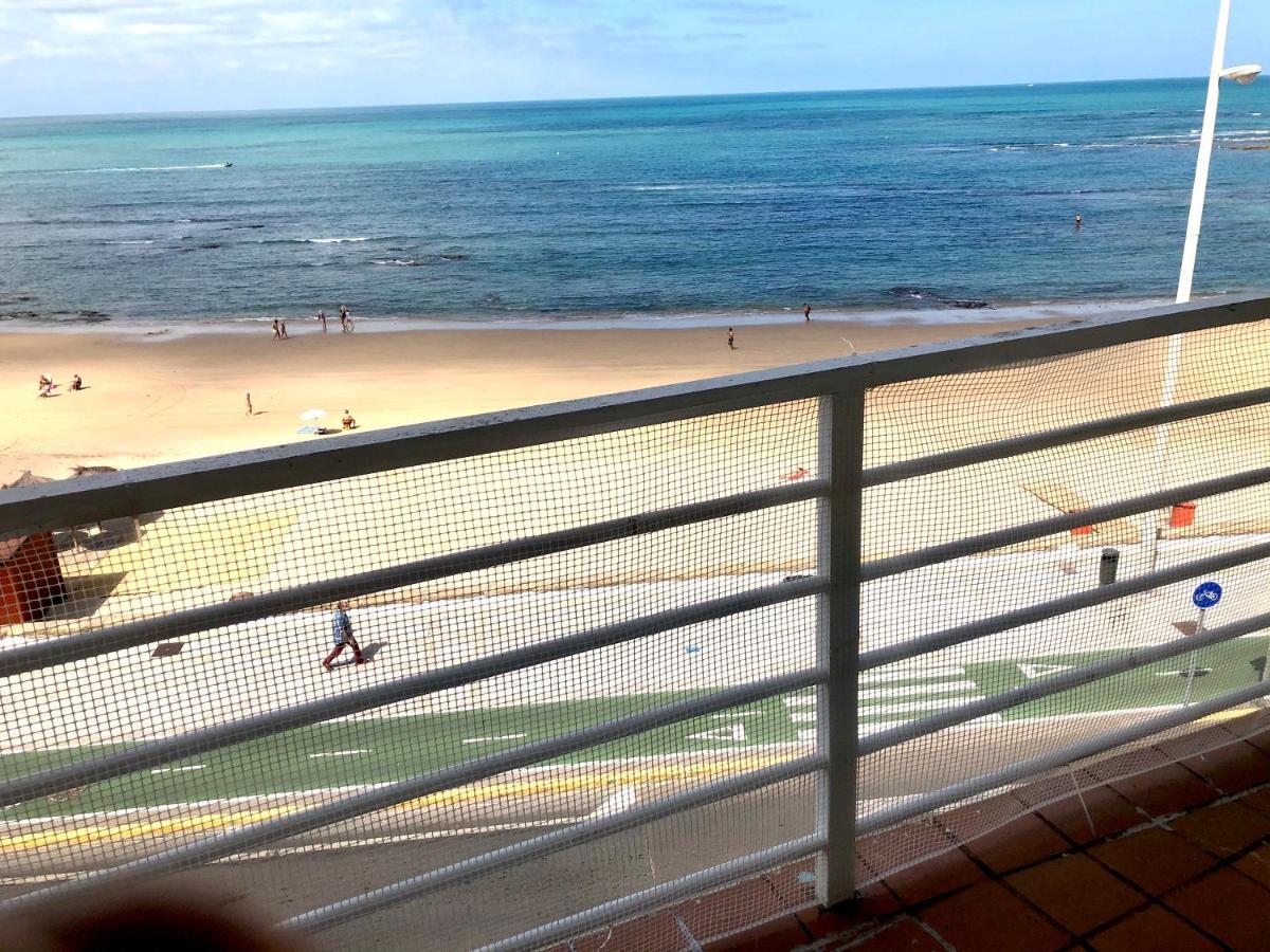 Gatu Premium Vista Infinita 1ªlinea Mar Wifi, Aire Acc Leilighet Cádiz Eksteriør bilde